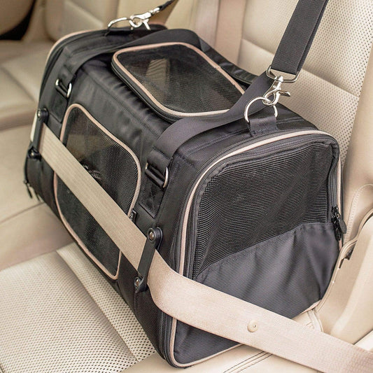 Commuter Pet Carrier & Car Seat Black