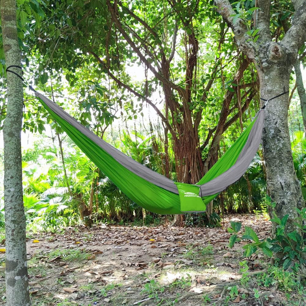 Camping Hammock 400Lbs Capacity Portable Hammock for Outside, Backyard, Travel, Backpacking, Beach