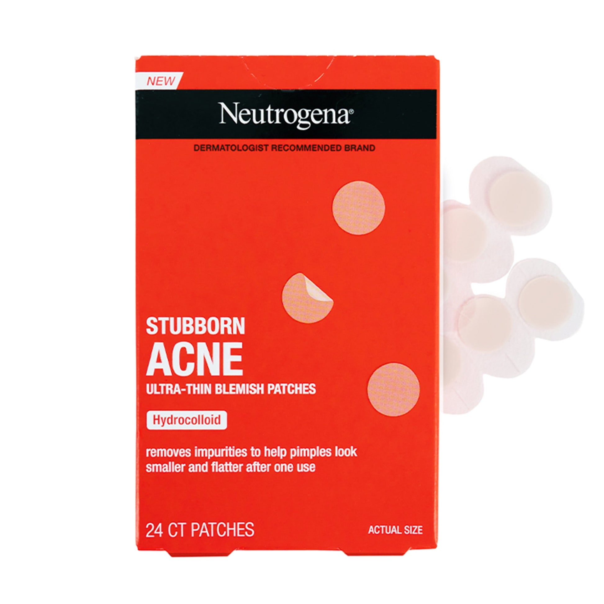 Stubborn Acne Hydrocolloid Acne Treatment Patch, 24 Ct