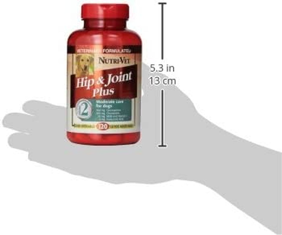 Hip & Joint Chewable Dog Supplements - Formulated with Glucosamine & Chondroitin for Dogs - 120 Count