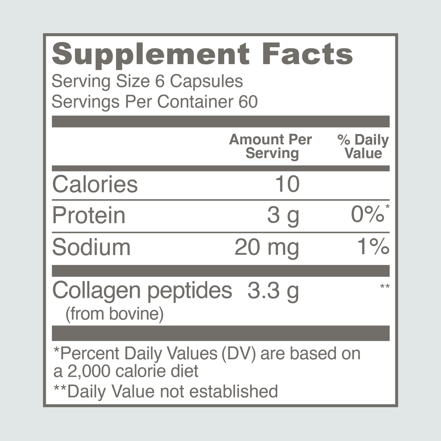 Collagen Peptides 360 Caps