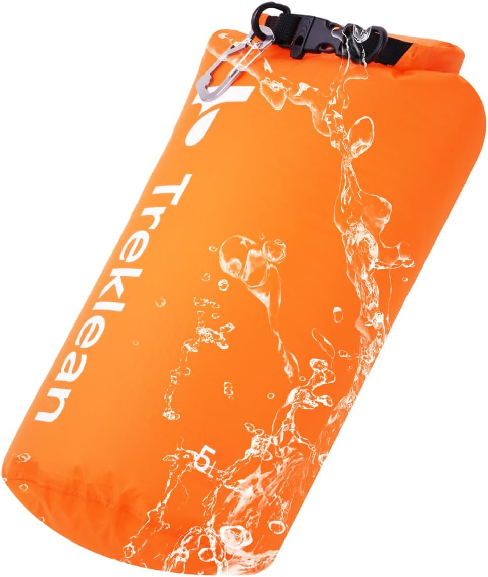 Dry Bag, Waterproof Floating and Lightweight Dry Bags, Roll Top Sack Keeps Gear Dry, for Kayaking, Rafting, Boating, Swimming, Camping, Hiking, Beach, Fishing Outdoor