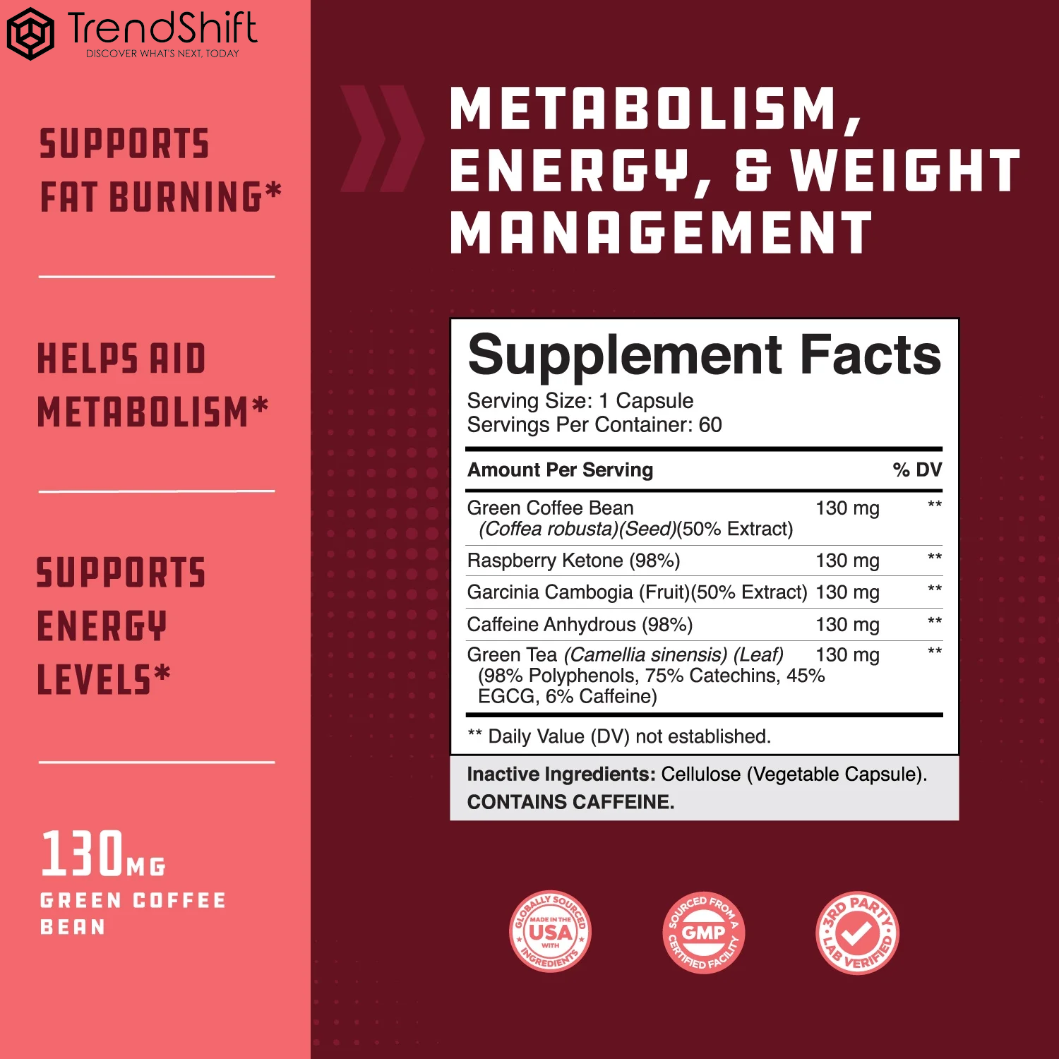 Body Cleanse for Appetite Suppressant - Weight Management Support, Fat Burner, and Energy Boost