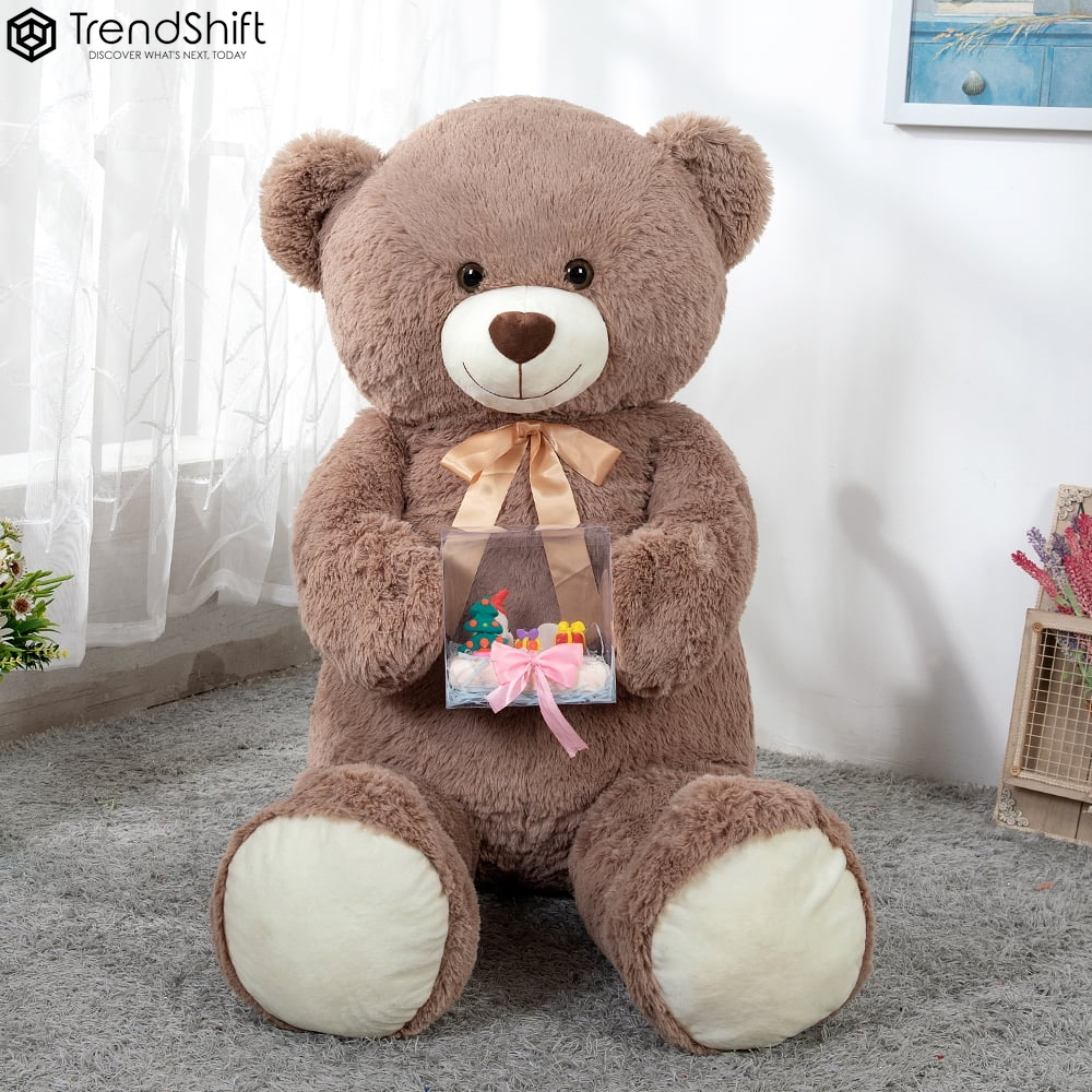 Giant Teddy Bear 51'' Stuffed Animal Soft Big Teddy Bear Plush Toy