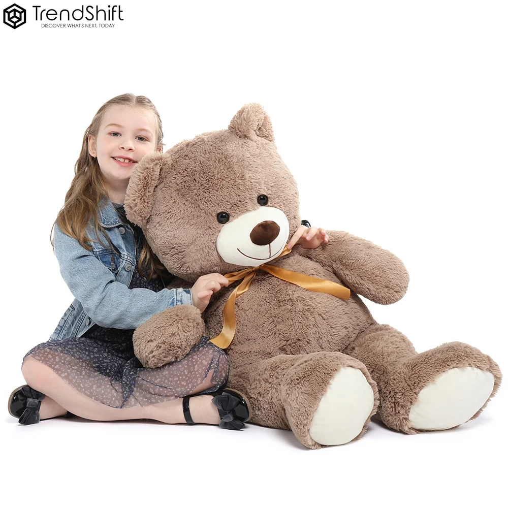 Giant Teddy Bear 51'' Stuffed Animal Soft Big Teddy Bear Plush Toy