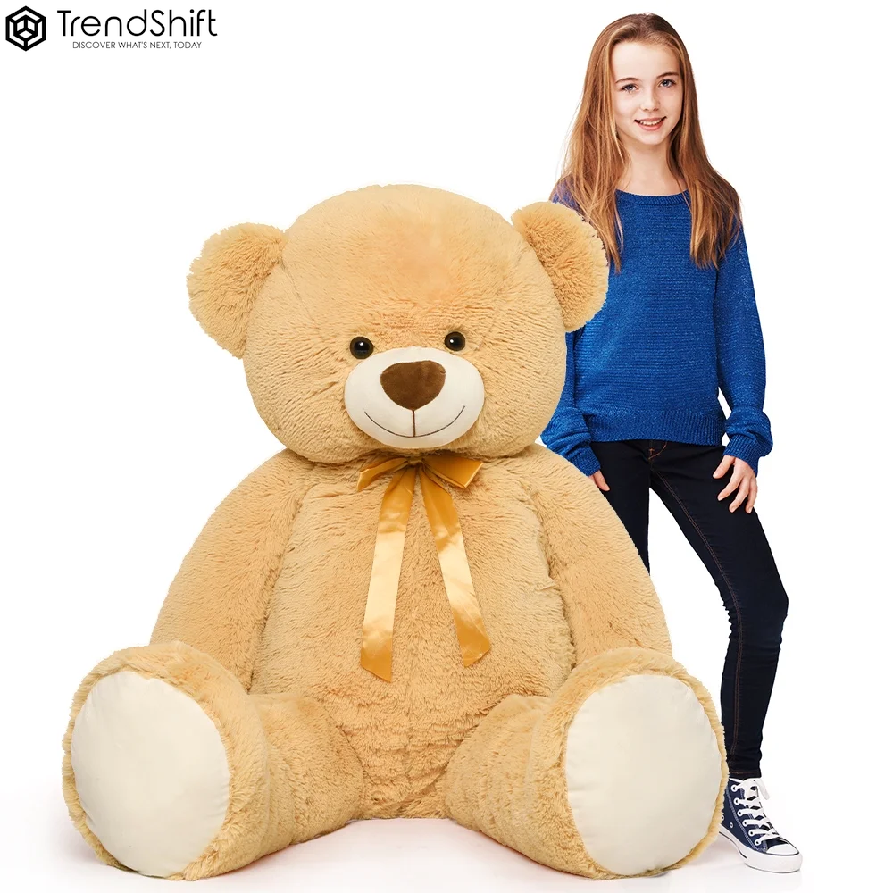 Giant Teddy Bear 51'' Stuffed Animal Soft Big Teddy Bear Plush Toy