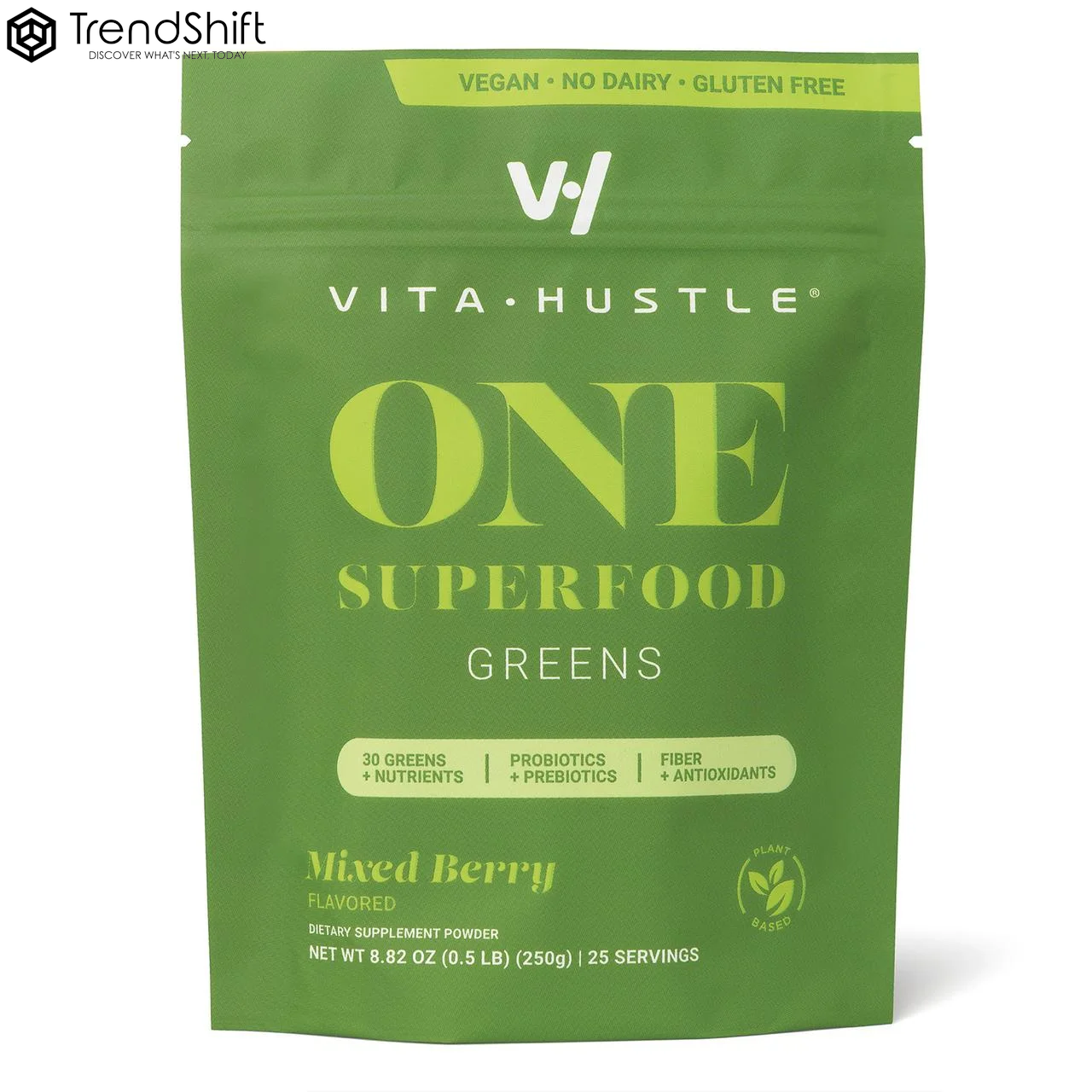 One Superfood Greens Powder, Probiotics, Mixed Berry, 25 Servings